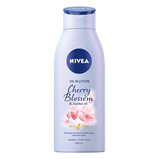 NIVEA Balsam do ciała o zapachu Kwiatu Wiśni z Olejkiem Jojoba 400 ml Nivea