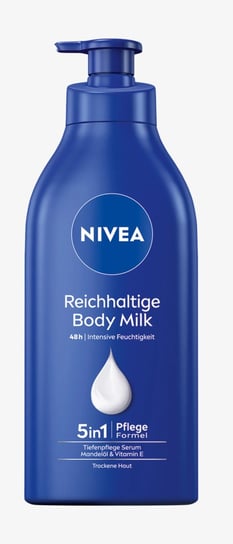 NIVEA balsam mleczko nawilżające DE 625ml z pompką Nivea