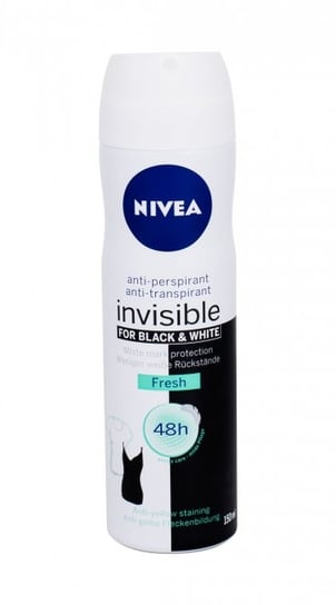 Nivea Black & White Invisible Fresh 150ml Nivea