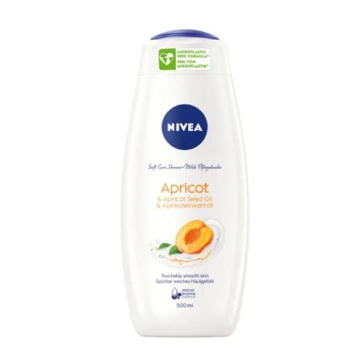 Nivea, Blossom Up pielęgnujący żel pod prysznic Kwiaty Kwitnącej Moreli 500ml Nivea