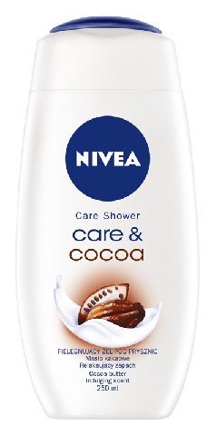 Nivea, Care & Cocoa, żel pod prysznic, 250 ml Nivea