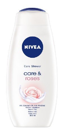 Nivea, Care & Roses, żel pod prysznic, 500 ml Nivea