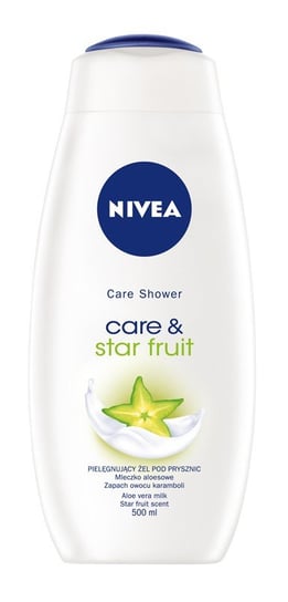 Nivea, Care Shower, żel pod prysznic Care & Star Fruit, 500 ml Nivea