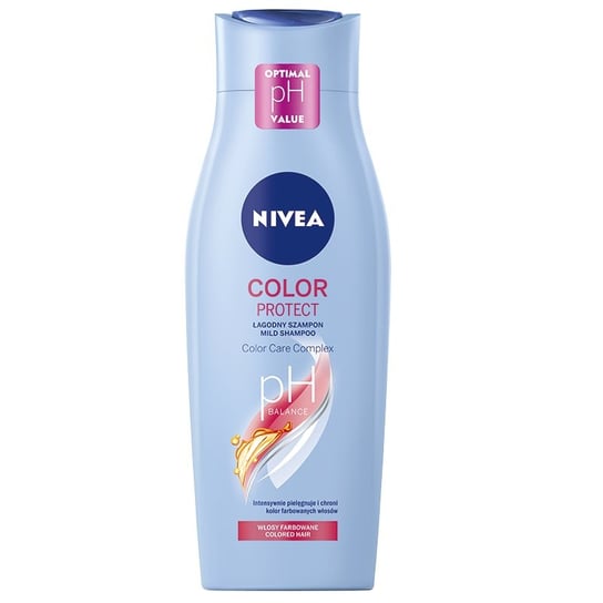 Nivea, Color Protect łagodny szampon do włosów farbowanych 400ml Nivea