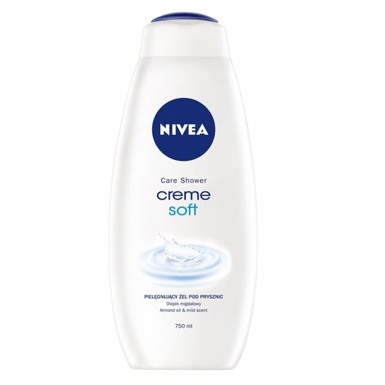 Nivea, Creme Soft Care Shower pielęgnujący żel pod prysznic 750ml Nivea