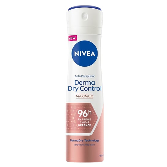 Nivea, Derma Dry Control antyperspirant spray 150ml Nivea