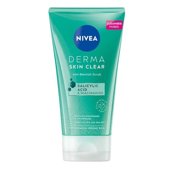 Nivea, Derma Skin Clear peeling przeciw niedoskonałościom 150ml Nivea