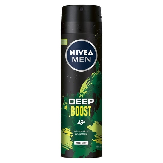 Nivea Dezodorant Deep Boost spray męski 150ml Nivea