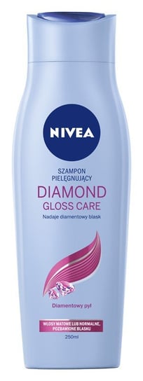 Nivea, Diamond Gloss, szampon nadający blask, 250 ml Nivea