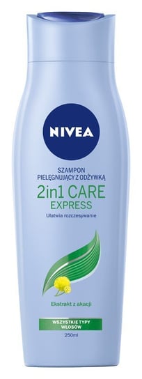 Nivea, Express 2in1, szampon z odżywką, 250 ml Nivea