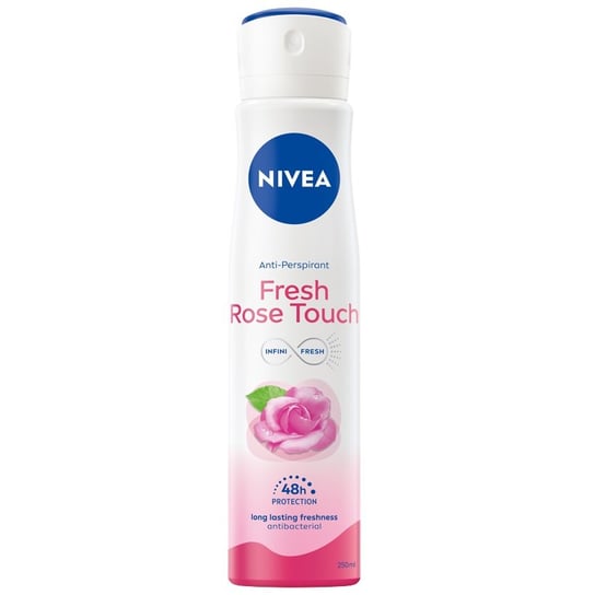 Nivea Fresh Rose Touch antyperspirant spray 250ml Nivea
