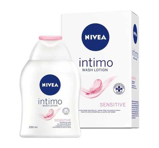 Nivea, Intimo Wash Lotion emulsja do higieny intymnej Sensitive 250ml Nivea