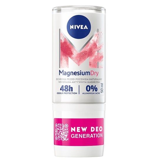 Nivea, Magnesium Dry Original antyperspirant w kulce 50ml Nivea