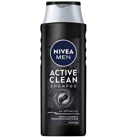 Nivea, Men Active Clean oczyszczający szampon do włosów 400ml Nivea