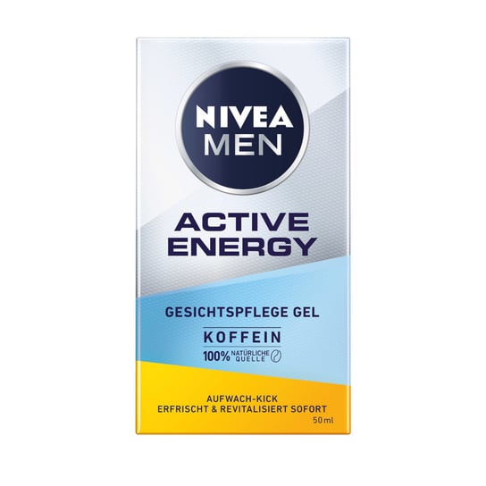 Nivea, Men Active Energy energetyzujący krem-żel do twarzy 50ml Nivea