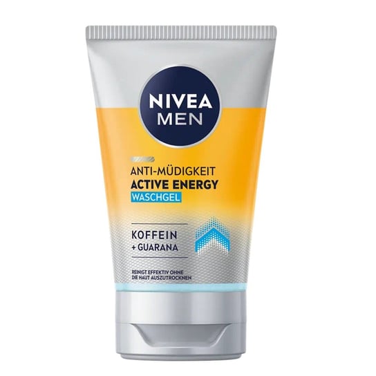 Nivea, Men Active Energy Energetyzujący Żel Do Mycia Twarzy, 100ml Nivea