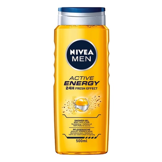 Nivea, Men Active Energy żel pod prysznic 500ml Nivea