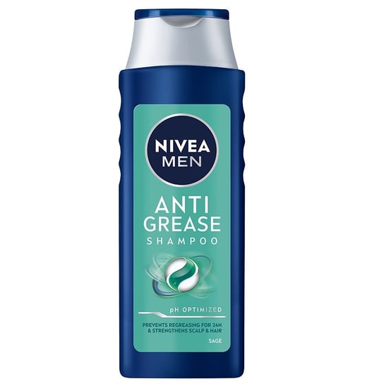 Nivea, Men Anti Grease Shampoo szampon do włosów przetłuszczających się 400ml Nivea