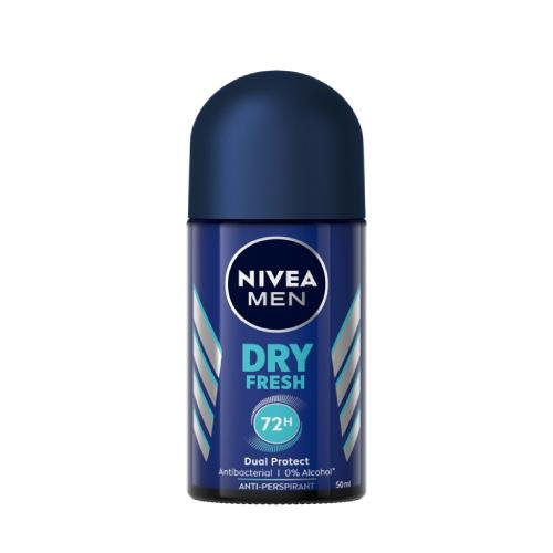 NIVEA Men Antyperspirant Roll-On Dry Fresh, 50ml Nivea