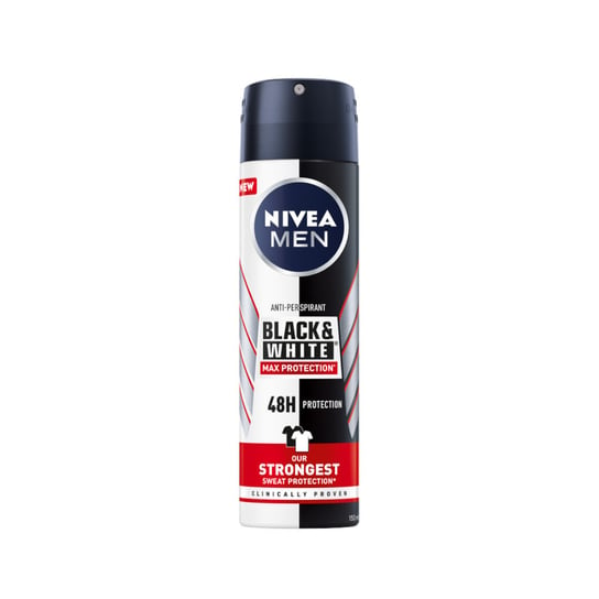 Nivea, Men Black&White Max Protection antyperspirant spray 150ml Nivea