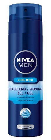 Nivea Men, Cool Kick, chłodzący żel do golenia, 200 ml Nivea Men