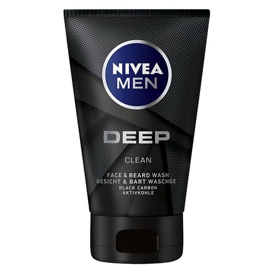 Nivea, Men Deep Clean żel do mycia twarzy i zarostu 100ml Nivea