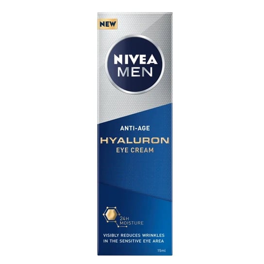 Nivea, Men Hyaluron przeciwzmarszczkowy krem pod oczy, 15ml Nivea