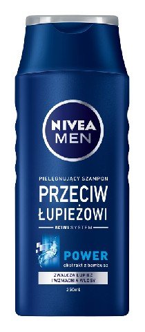 Nivea, Men Power, szampon przeciwłupieżowy, 250 ml Nivea
