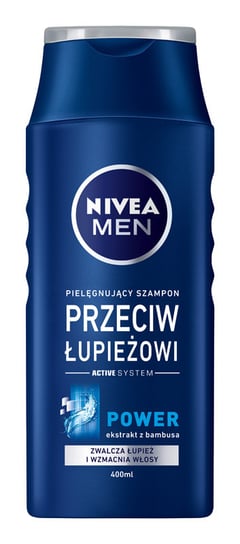 Nivea, Men Power, szampon przeciwłupieżowy, 400 ml Nivea