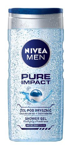 Nivea, Men Pure Impact, żel pod prysznic, 250 ml Nivea