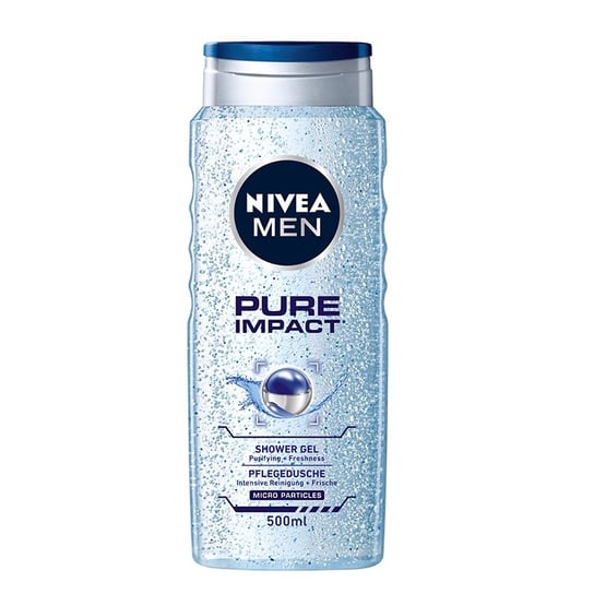 Nivea, Men Pure Impact żel pod prysznic 500ml Nivea