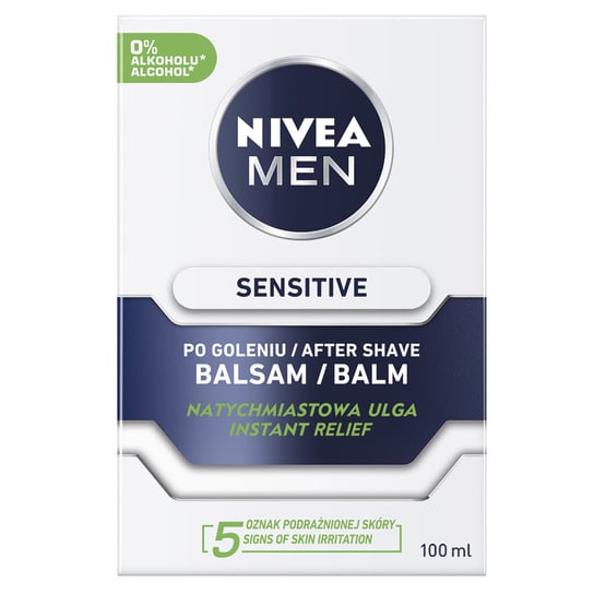 Nivea, Men Sensitive łagodzący balsam  100ml Nivea