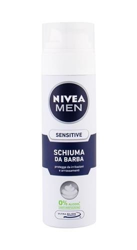 Nivea, Men Sensitive, pianka do golenia dla mężczyzn, 200 ml Nivea