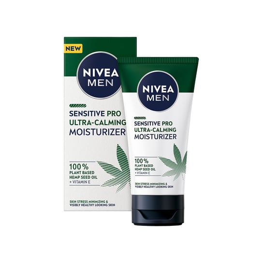 Nivea, Men Sensitive Pro Ultra-Calming Moisturizer nawilżający krem do twarzy z olejem z nasion konopnych 75ml Nivea