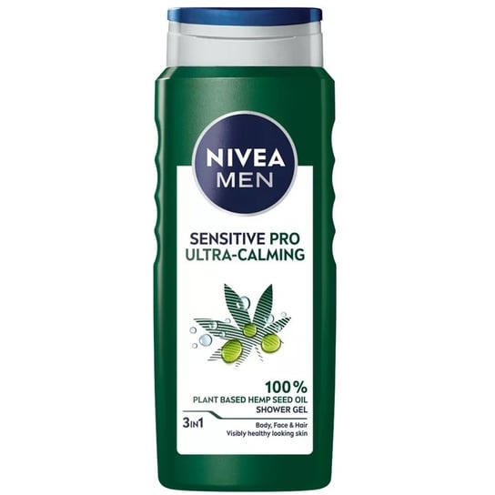 Nivea, Men Sensitive Pro Ultra-Calming żel pod prysznic dla mężczyzn 500ml Nivea