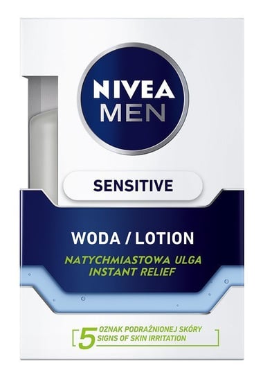 Nivea, Men Sensitive, woda po goleniu, 100 ml Nivea