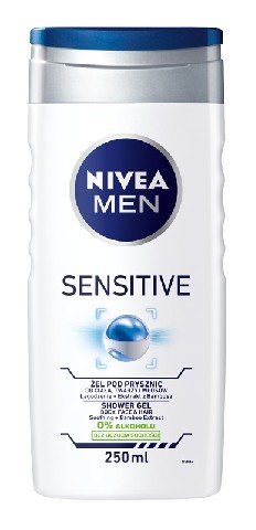 Nivea, Men Sensitive, żel pod prysznic, 250 ml Nivea