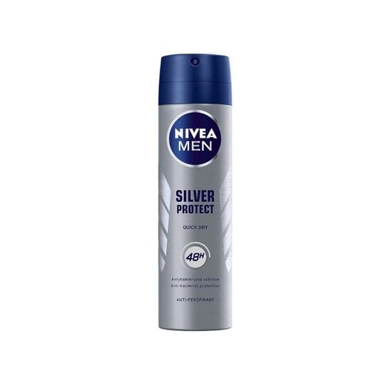 Nivea, Men Silver Protect antyperspirant spray 150ml Nivea