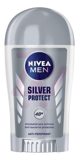 Nivea, Men Silver Protect, antyperspirant w sztyfcie, 40 ml Nivea