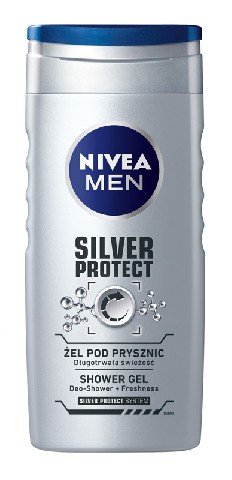 Nivea, Men Silver Protect, żel pod prysznic, 250 ml Nivea
