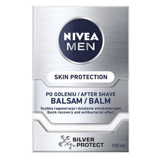 Nivea, Men Skin Protection balsam  Silver Protect 100ml Nivea