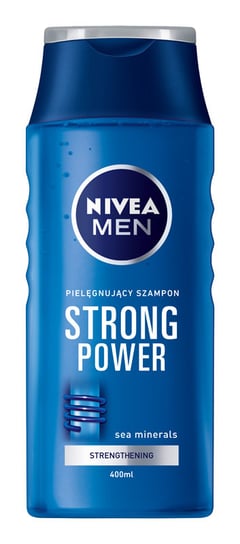 Nivea, Men Strong Power, szampon wzmacniający, 400 ml Nivea