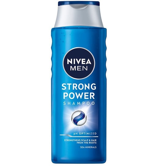 Nivea, Men Strong Power wzmacniającejący szampon do włosów 400ml Nivea