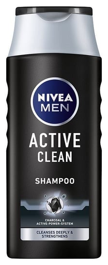 Nivea Men Szampon Do Włosów Active Clean Oczyszczający 250Ml Nivea