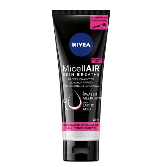Nivea, MicellAir Skin Breathe profesjonalny żel do mycia twarzy 125ml Nivea