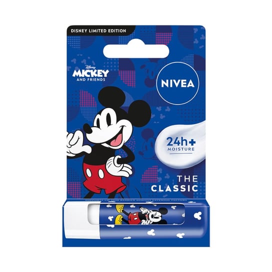 Nivea, Mickey Mouse Disney Edition, Pielęgnująca pomadka do ust, 4.8g Nivea