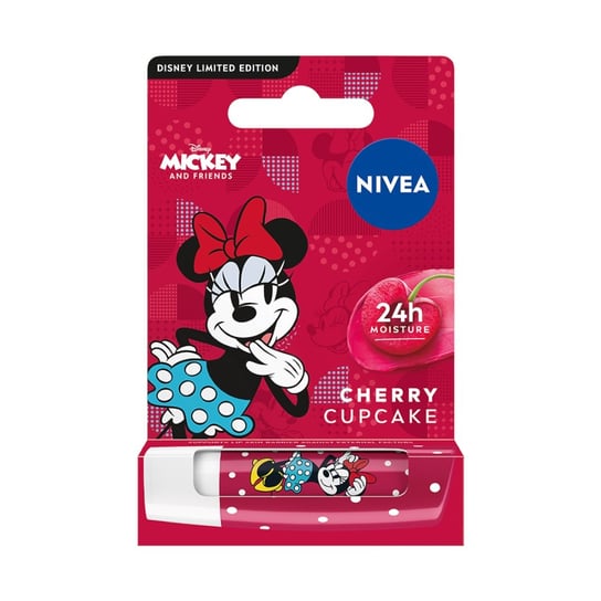 Nivea Minnie Mouse Disney Edition pielęgnująca pomadka do ust 4.8g Nivea