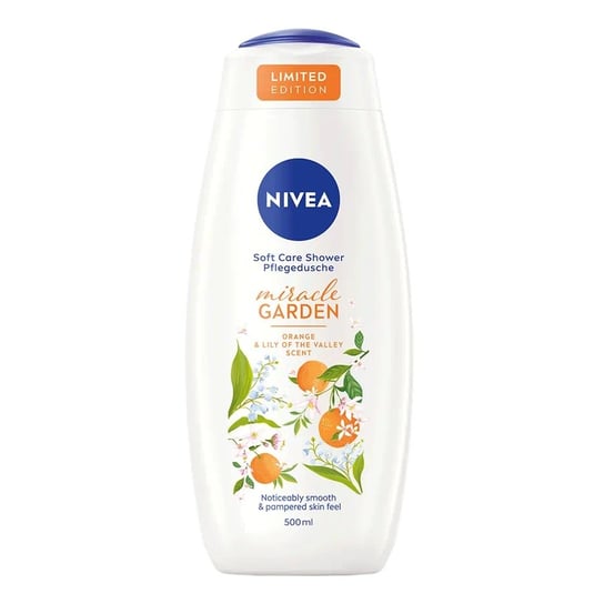 Nivea, Miracle Garden żel pod prysznic Pomarańcza i Konwalia 500ml Nivea