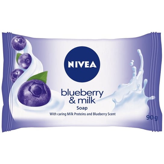 Nivea, mydło w kostce Blueberry & Milk, 90 g Nivea