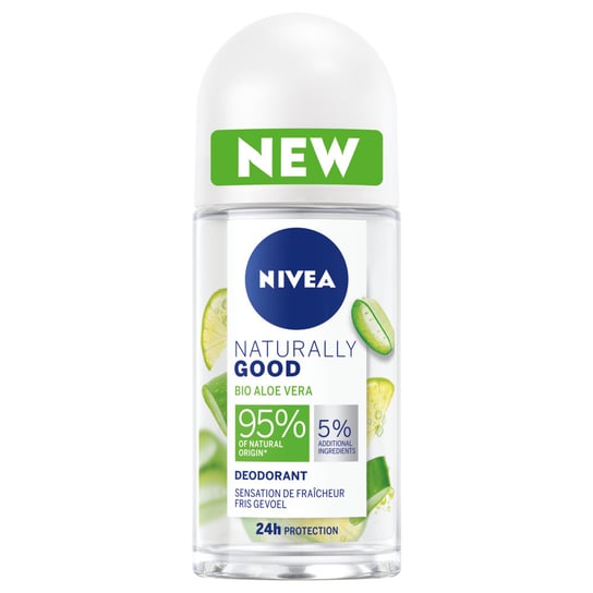 Nivea, Naturally Good Bio Aloe Vera Deodorant dezodorant w kulce 50ml Nivea